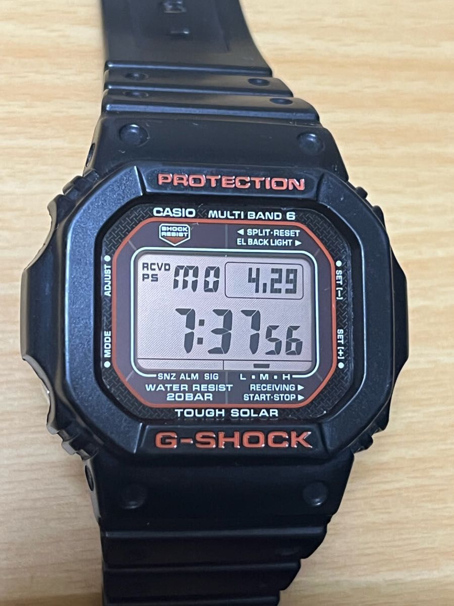 CASIO G-SHOCK 最も人気スピードモデルのタフソーラーマルチBAND6♪オリジンモデル 