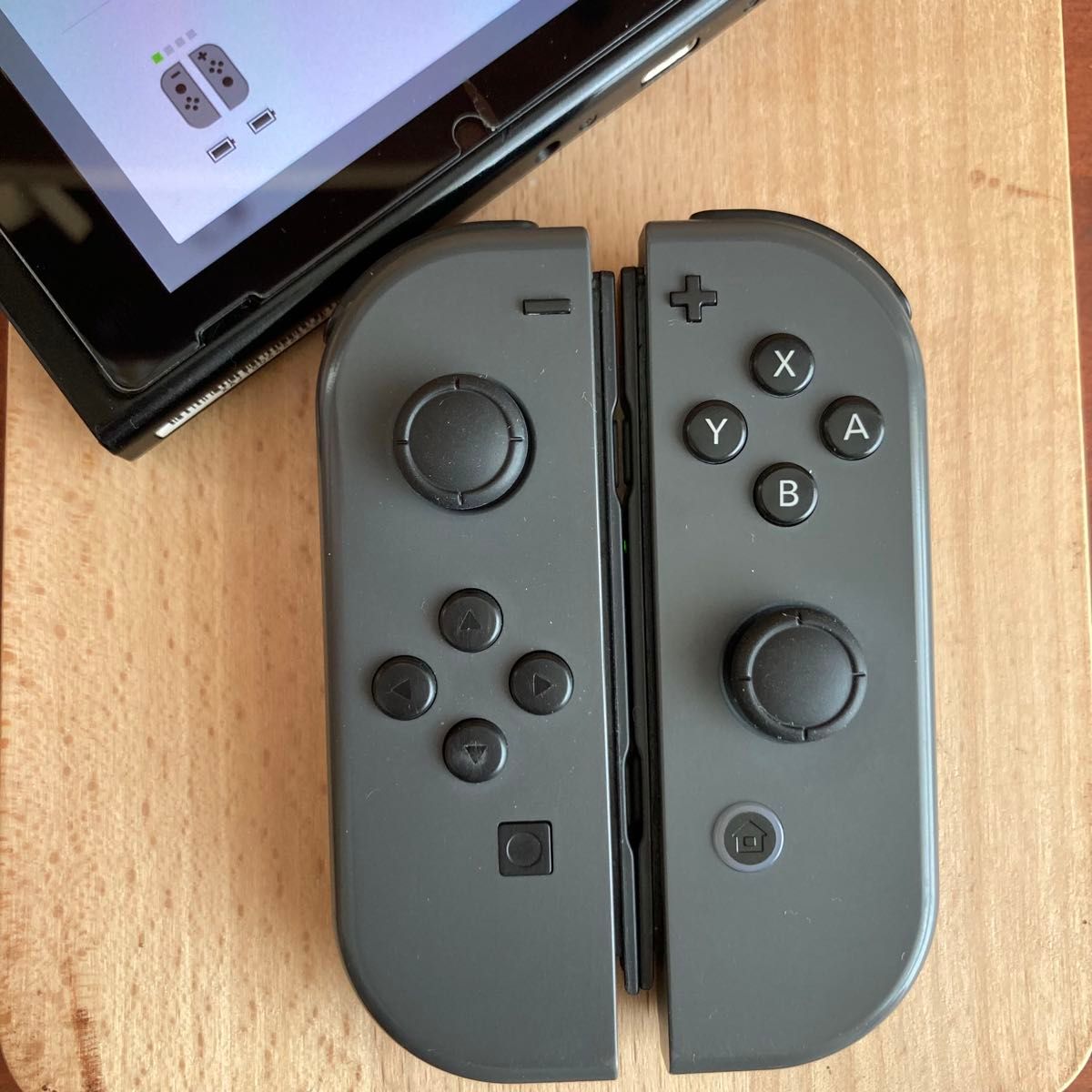 ニンテンドースイッチ ジョイコン グレー　スティック新品　 Switch Joy-Con