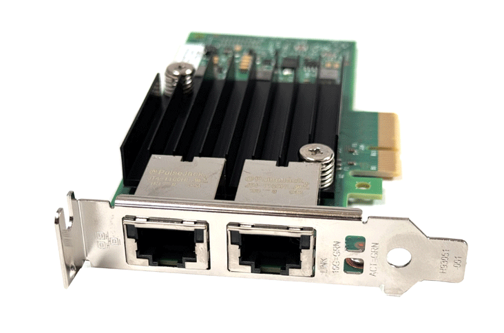 Intel Ethernet Conv Ntwk Adapter 2Port X550-T2 10Gb 即決_画像1