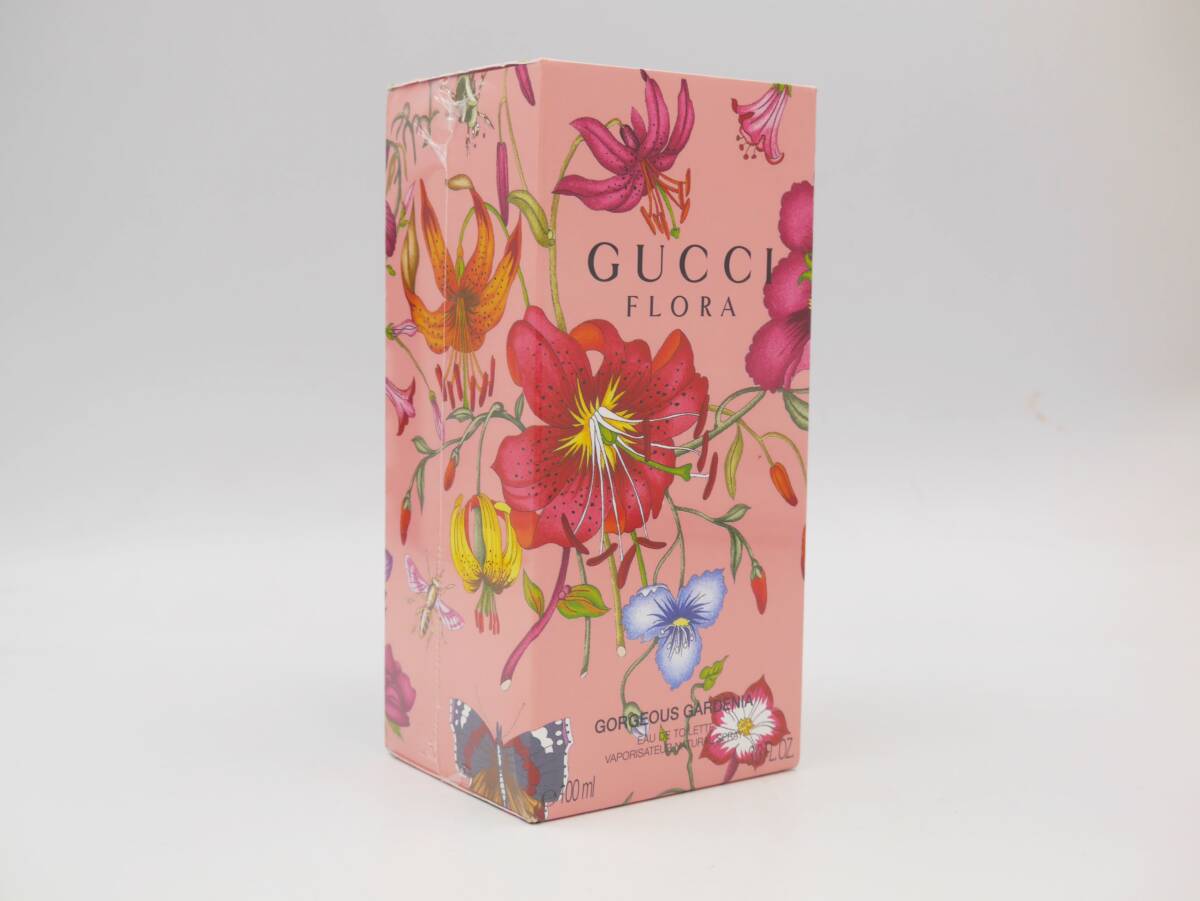 【未開封】香水 GUCCI グッチ FLORA フローラ GORGEOUS GARDENIA ゴージャス ガーデニア EDT 100ml 1本 [14507-bhjj]の画像1