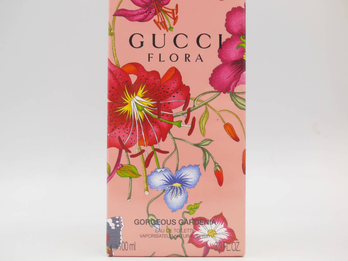 【未開封】香水 GUCCI グッチ FLORA フローラ GORGEOUS GARDENIA ゴージャス ガーデニア EDT 100ml 1本 [14562-bgej]の画像6