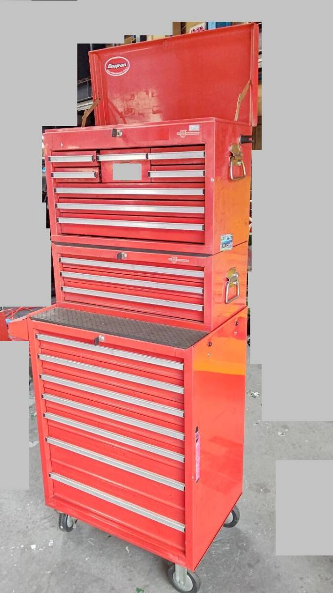  tool wagon tool Cart tool box tool storage shelves red used 