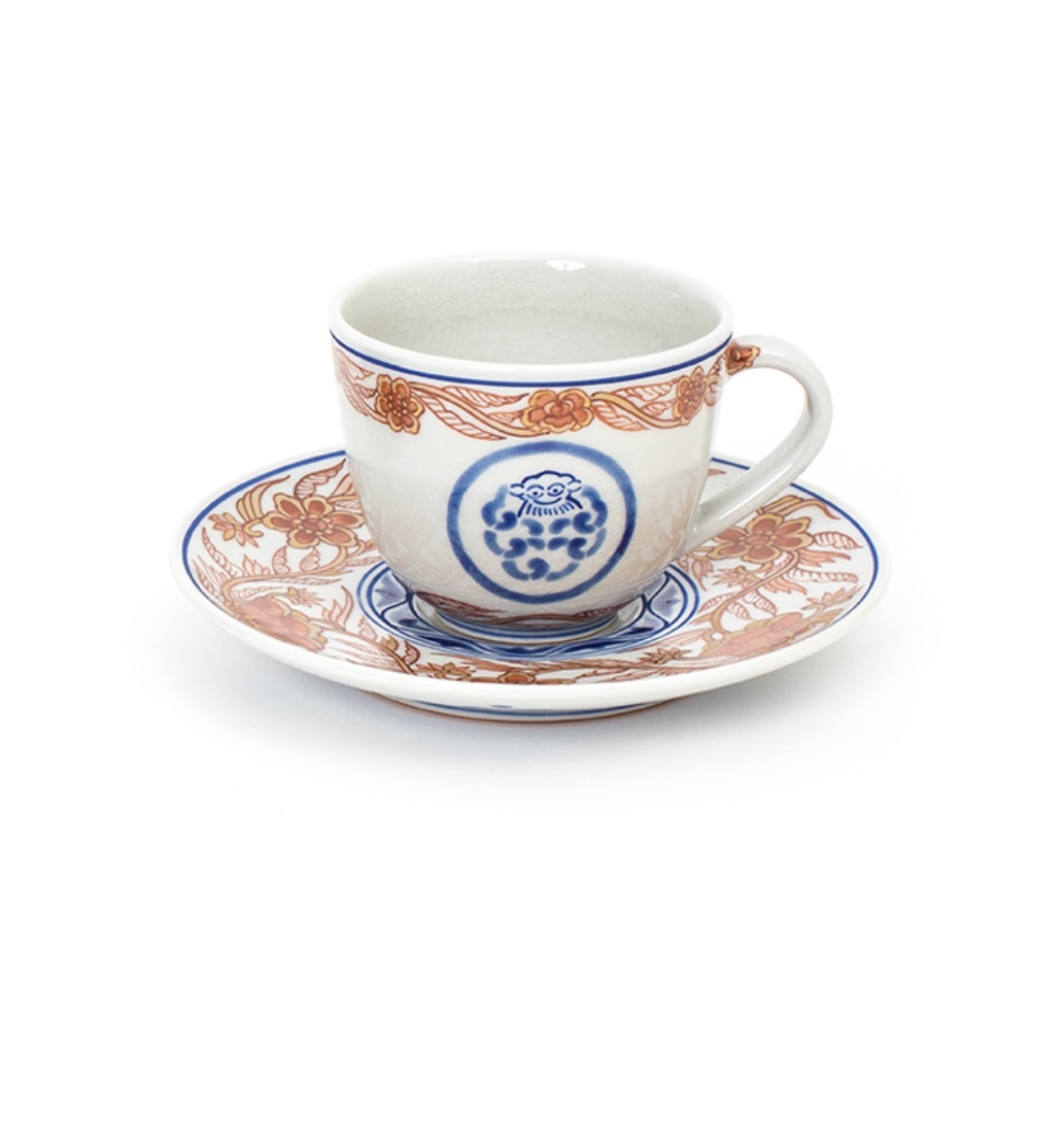 新品未使用 visvim LCC CUP&SAUCER 九谷焼 ICT 泥 SANJURO 新品未使用 visvim LCC CUP&SAUCER 九谷焼 ICT 泥 SANJURO