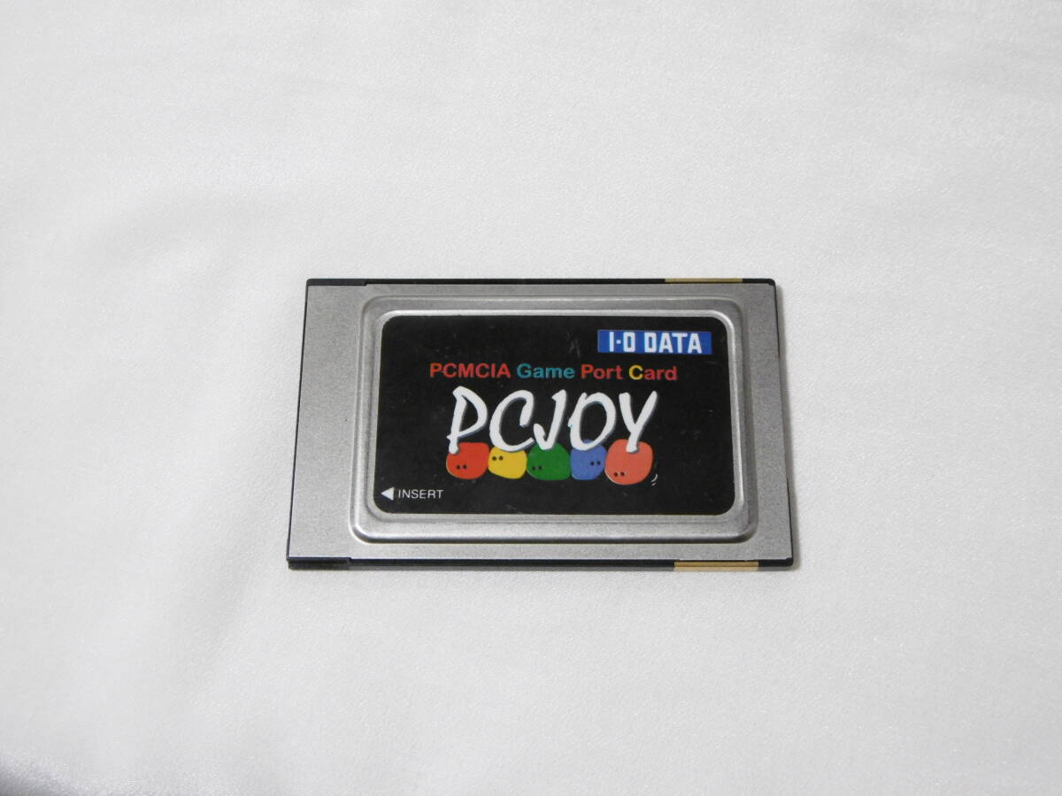 ゲームポートPCカード ◆◇◆ I-O DATA PCJOY カードのみ ◆◇◆_画像1