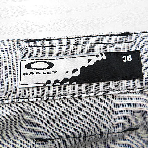  【未使用・訳あり】OAKLEY オークリー カーゴパンツ ロゴ グレー系 サイズ30 メンズ ゴルフウェア [M5086]_画像7