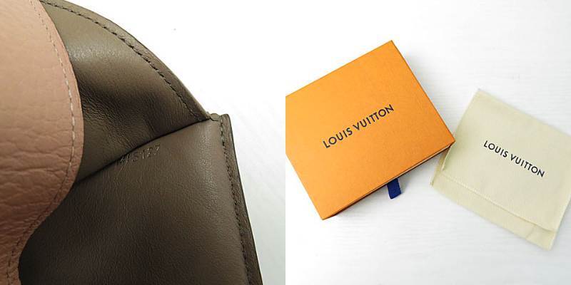 【格安】1,000円～ LOUIS VUITTON ルイヴィトン ポルトフォイユ カプシーヌコンパクト トリヨンレザー 3つ折り財布 M62156 [M4990]の画像10