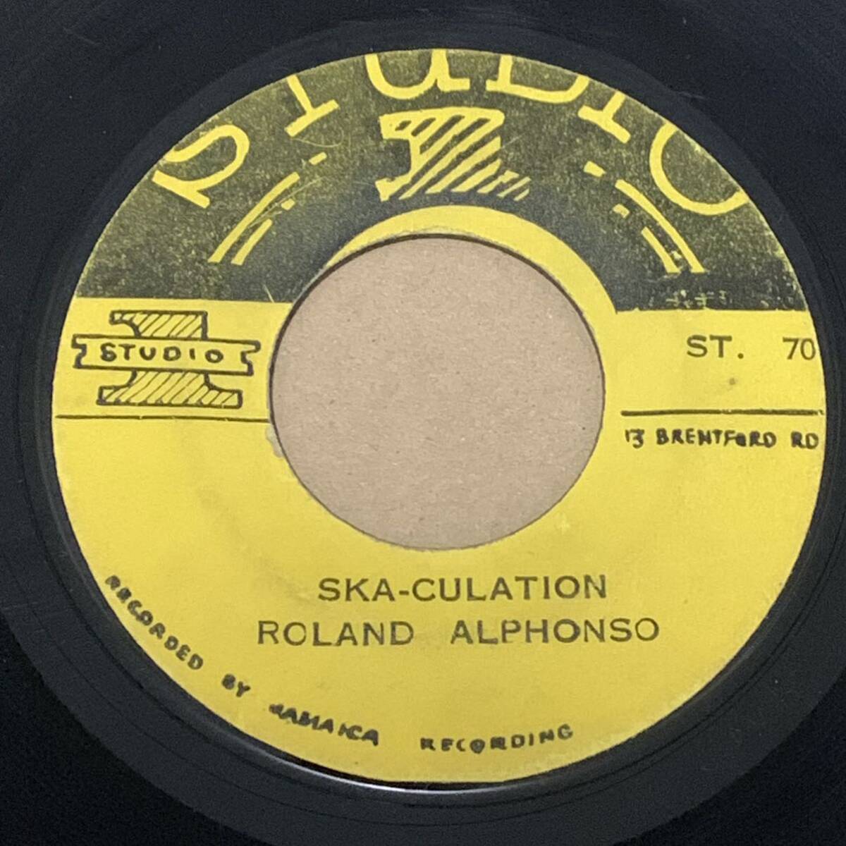 ROLAND ALPHONSO / SKA-CULATION (STUDIO 1)の画像1