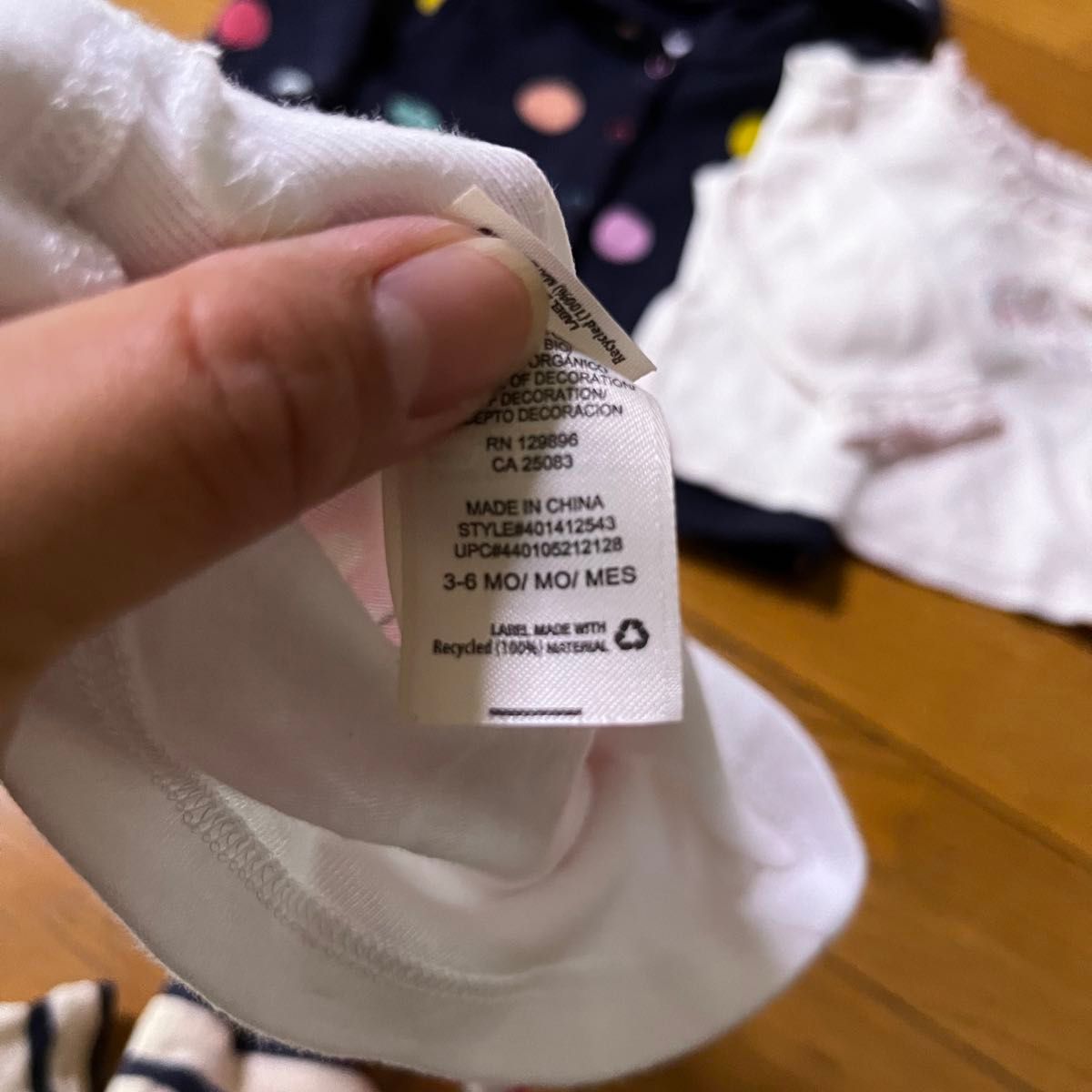 baiya6070女の子まとめ売りネクストミニーボーダーギャップピンククマ耳 ロンT 長袖 長袖Tシャツ トップス キッズ