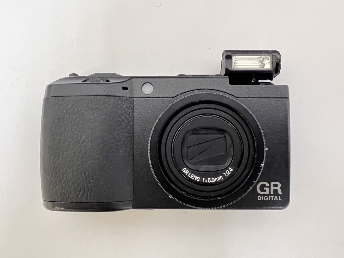 【RICOH GR DIGITAL Ⅱ 】リコー デジタルカメラ 動作確認済 現状品 GR LENS f=5.9mm 1:2.4 の画像5