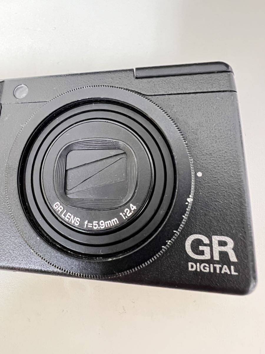 【RICOH GR DIGITAL Ⅱ 】リコー デジタルカメラ 動作確認済 現状品 GR LENS f=5.9mm 1:2.4 の画像10