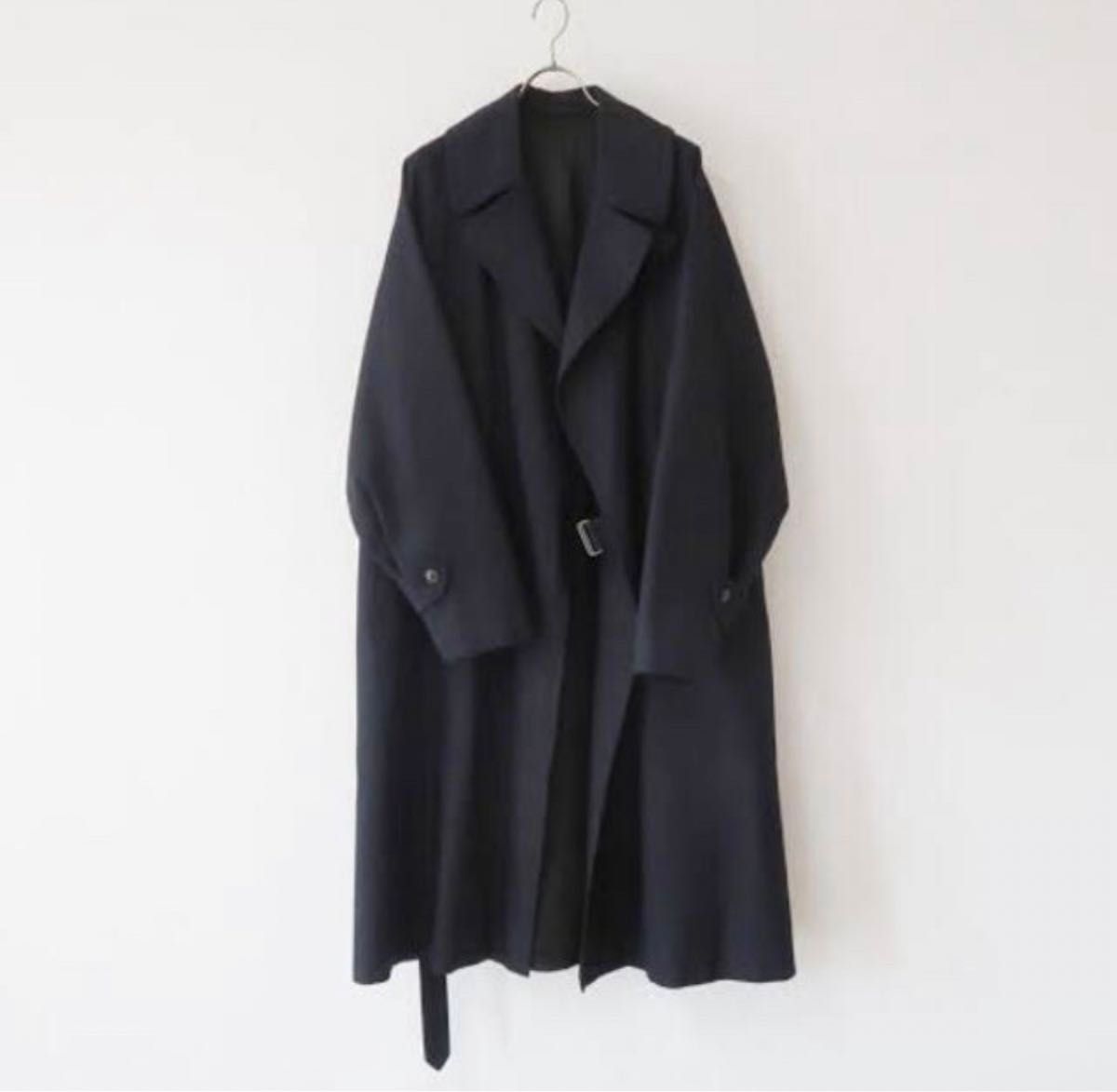 Comoli 2018AW ウールサージタイロッケンコート サイズ2|Yahoo Comoli 2018AW ウールサージタイロッケンコート サイズ2|Yahoo