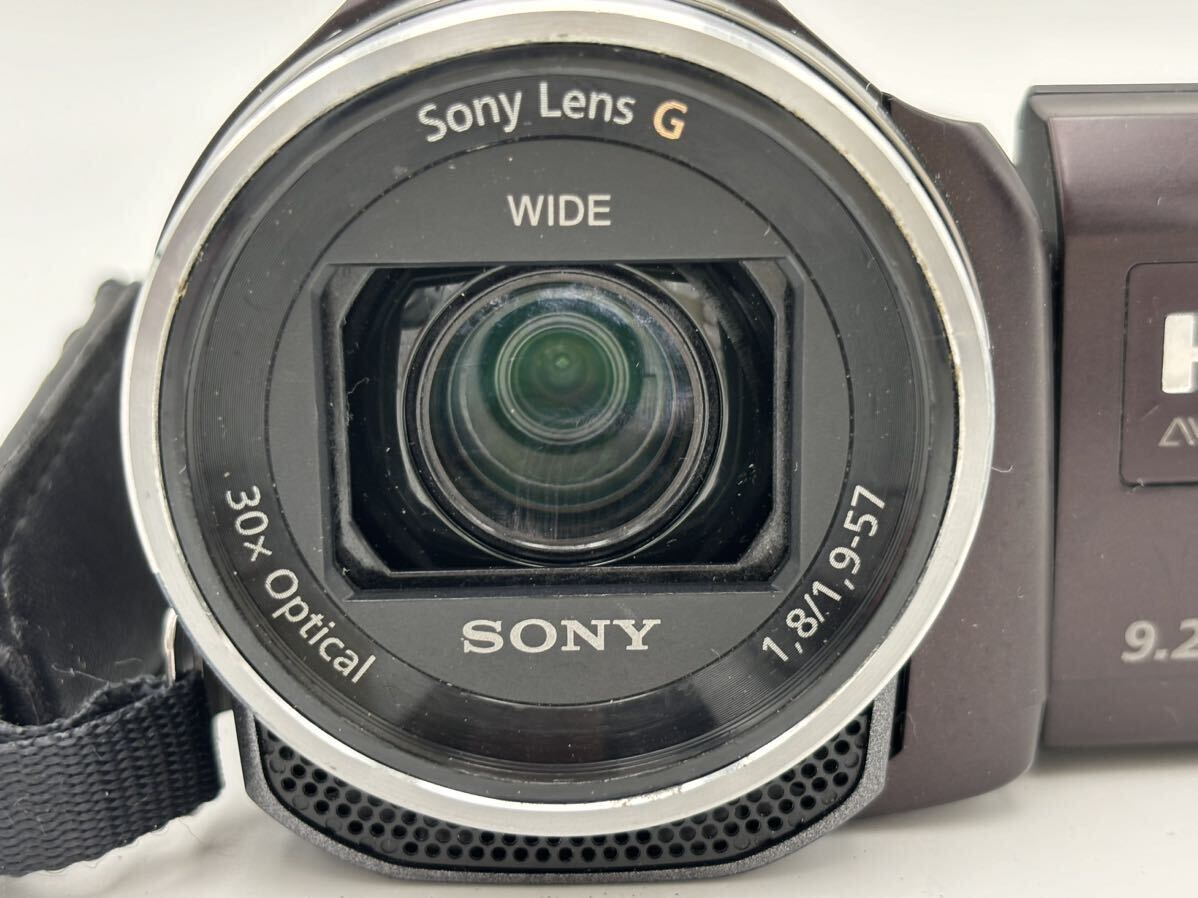 ⑧ 通電OK SONY HDR-PJ540 60× 30× Optical 1.8/1.9-57 HDR-CX430 55× Sony Lens G WIDE 9.2 8.2 MEGA PIXELS ソニー デジカメ 現状品の画像2