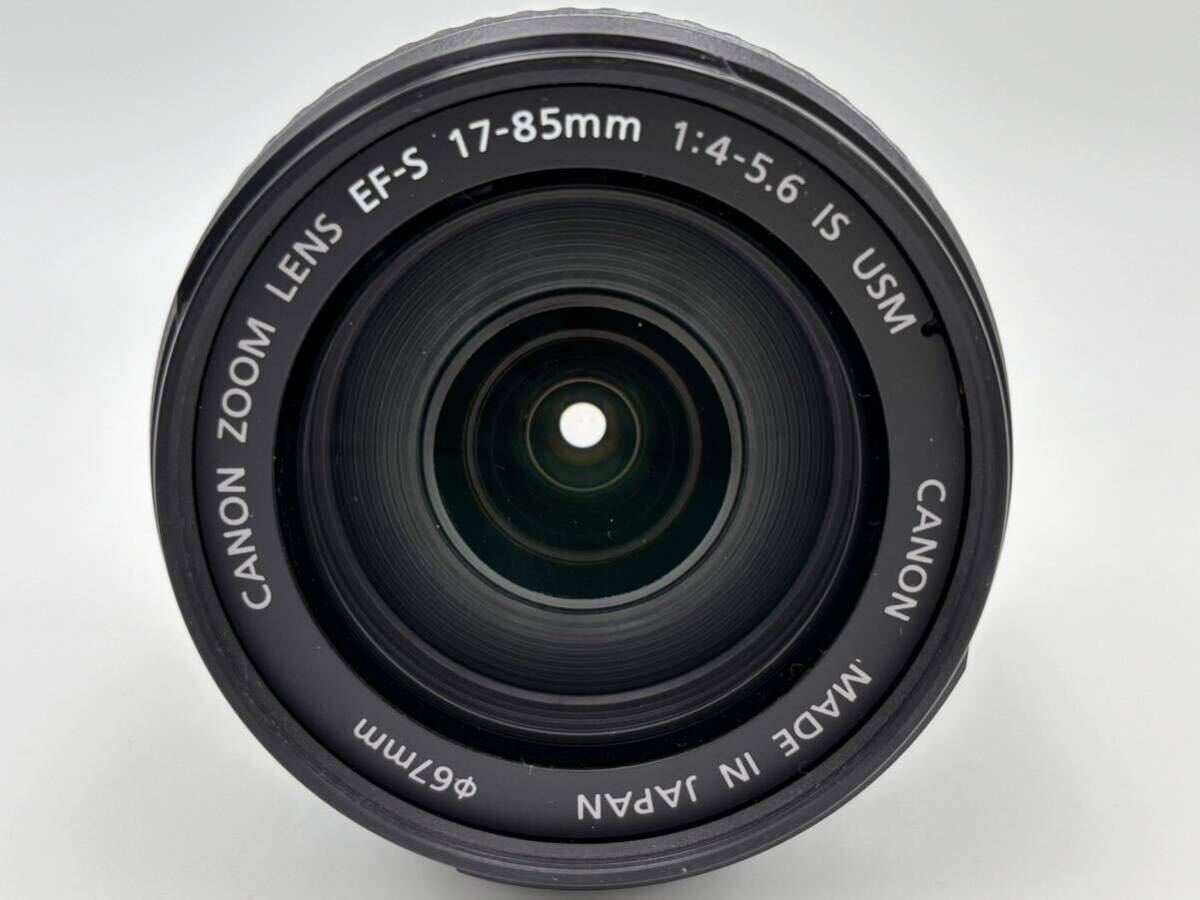 ④ Canon 28-135mm 1:3.5-5.6 IS EF S 72mm EW-78BⅡ 17-85mm 1:4-5.6 USM 67mm 2個 レンズ キャノン 現状品の画像7