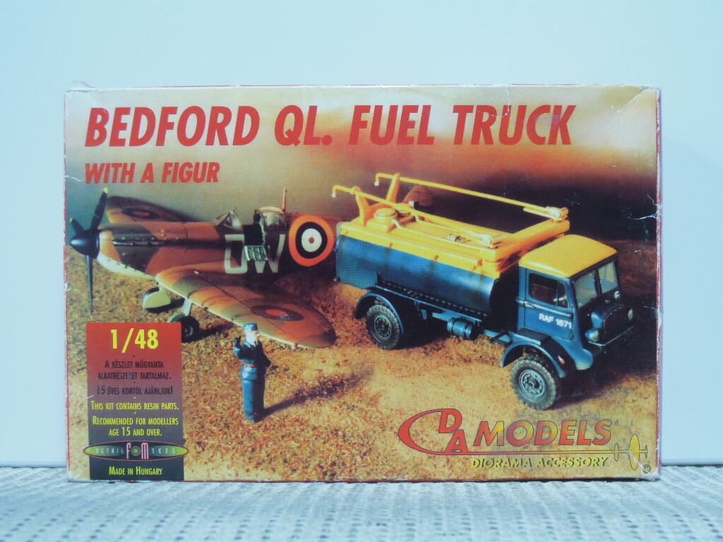 DA MODELS 1/48 BEDFORD QL. FUEL TRUCKの画像2