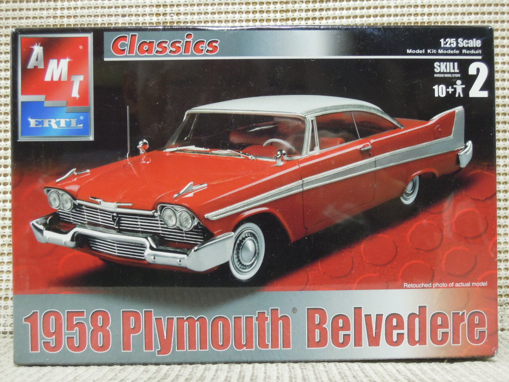 AMT 1/25 1958 Plymouth Belvedereの画像1