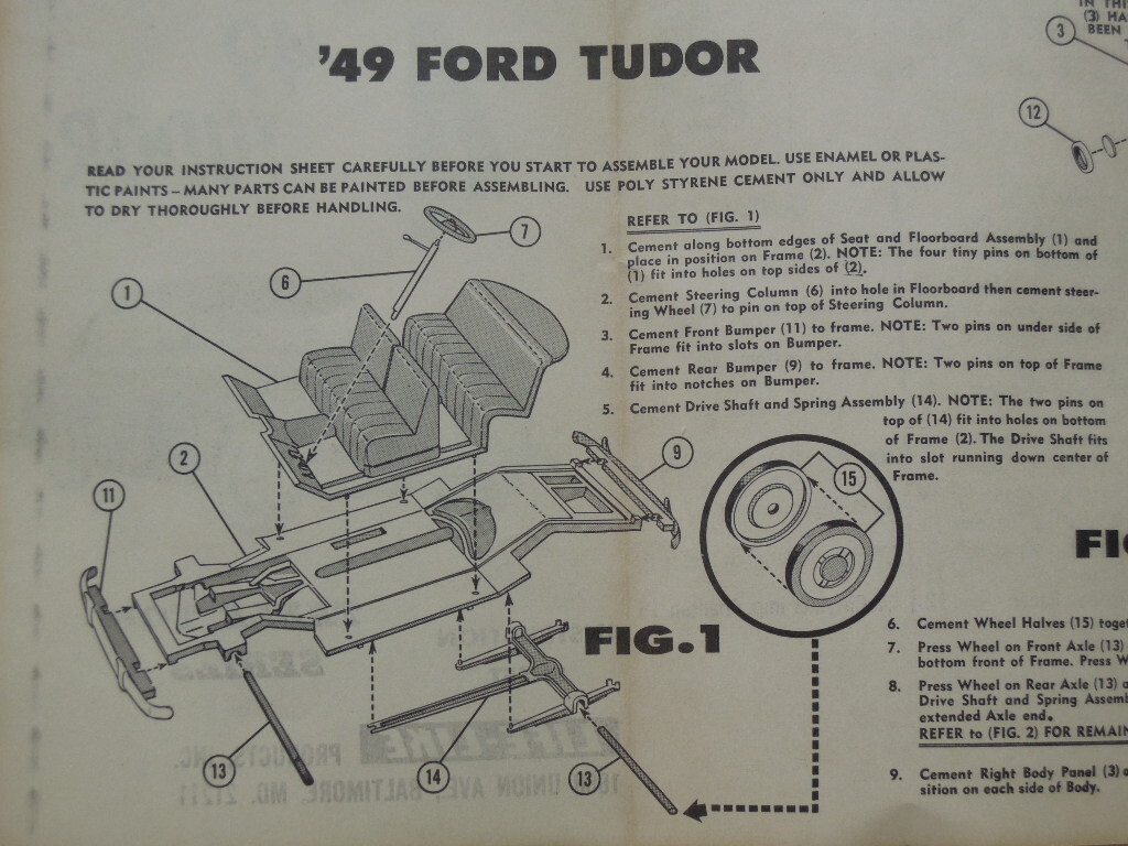 LIFE-LIKE 1/32 1949 FORD TUDORの画像5