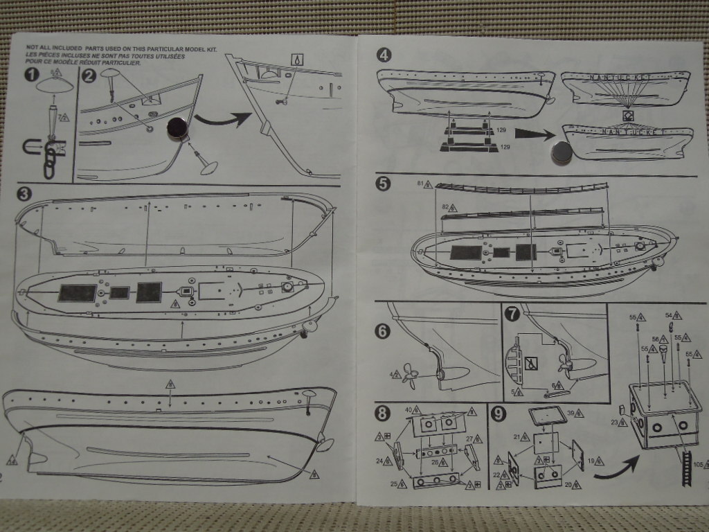 LINDBERG 1/95 ANTUCKET LIGHT SHIP _画像6