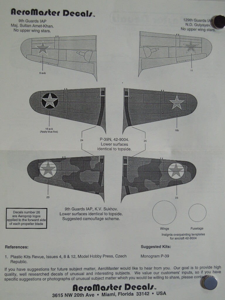 AeroMaster 1/48 Stalin's Cobras - Part1の画像5