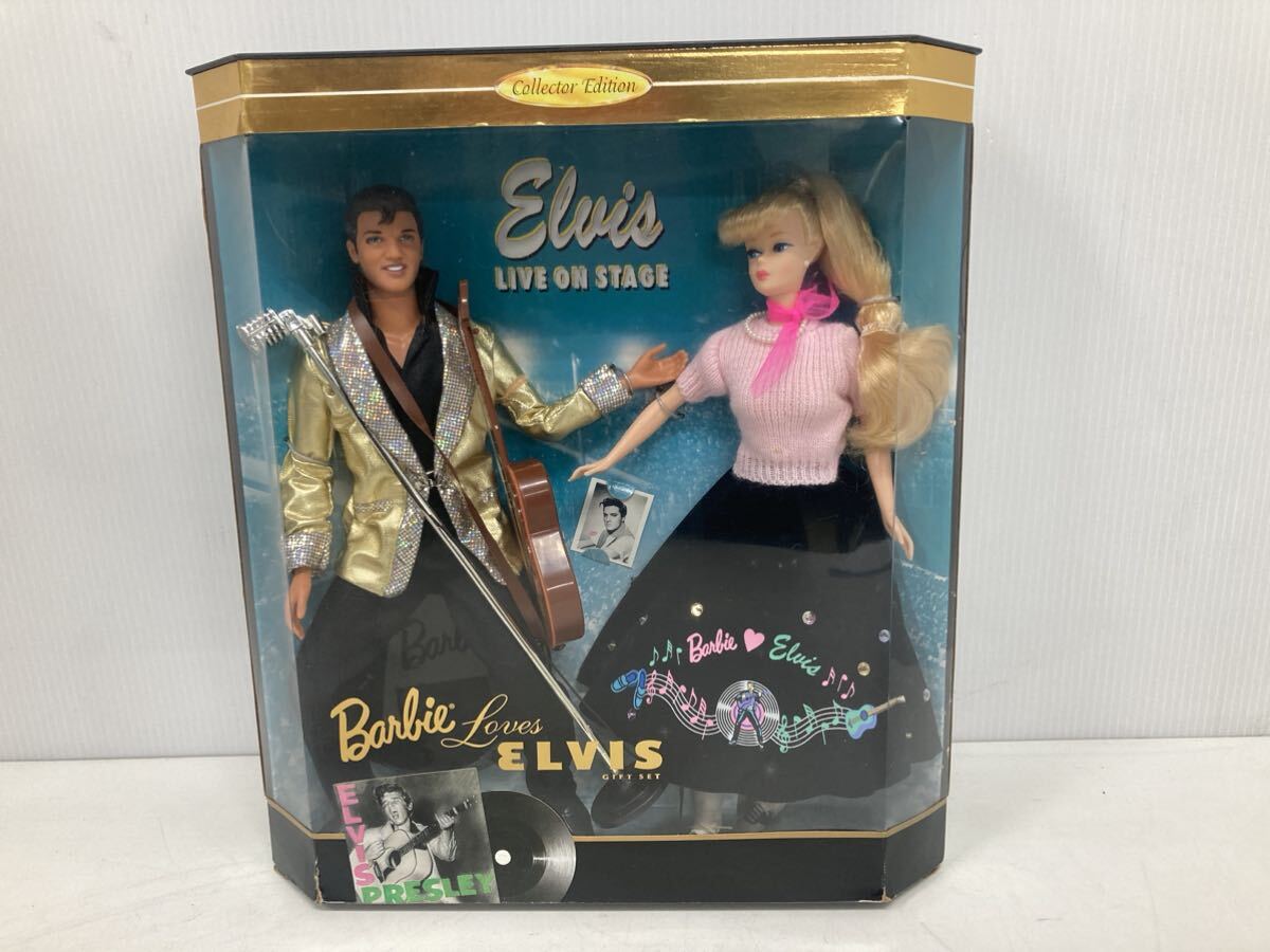 タカラ Barbie バービー人形 「Barbie Loves ELVIS」ギフトセット 当時物 未使用・保管品の画像1