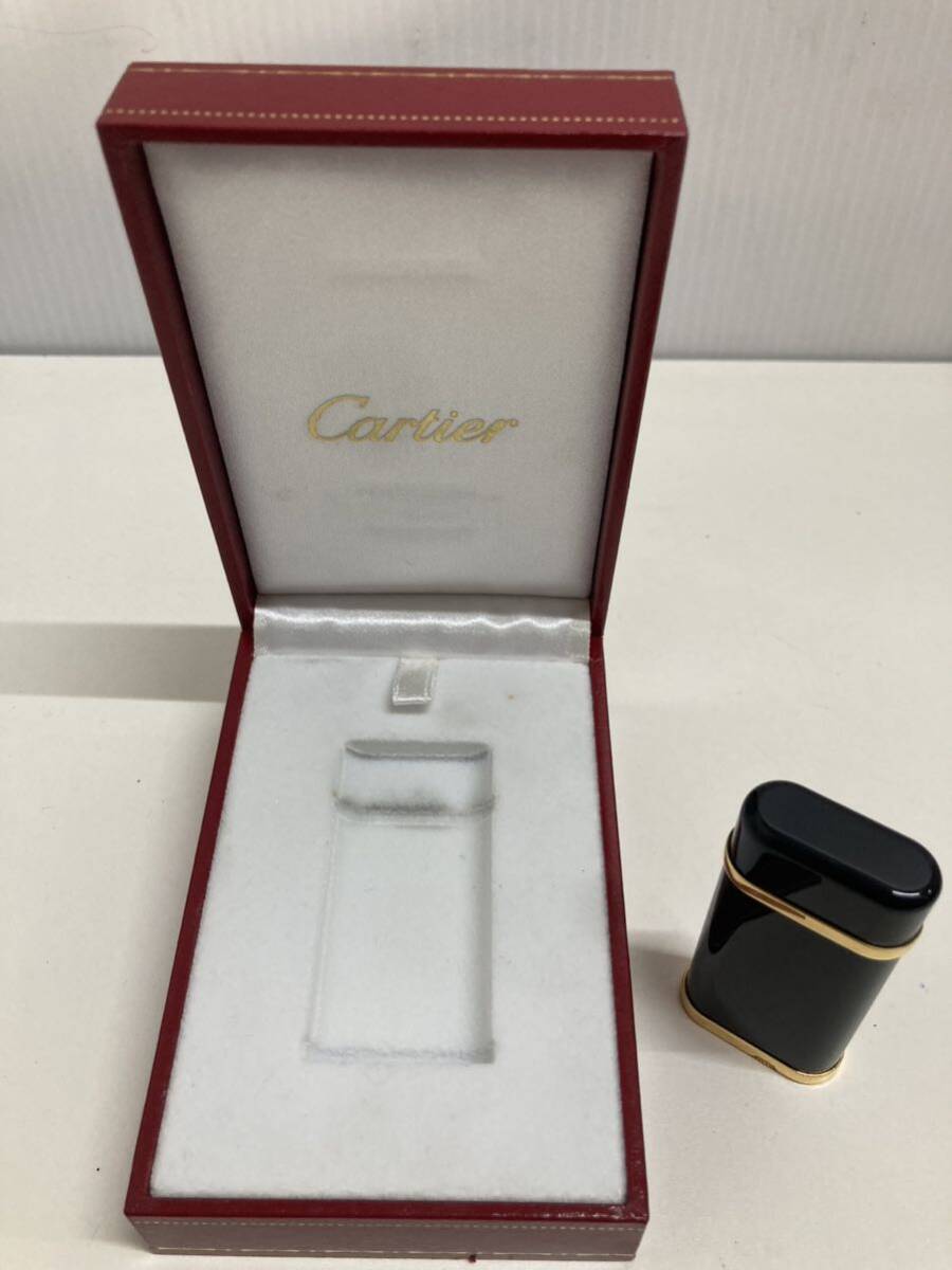 Cartier カルティエ ガスライター ケース付　中古品_画像10