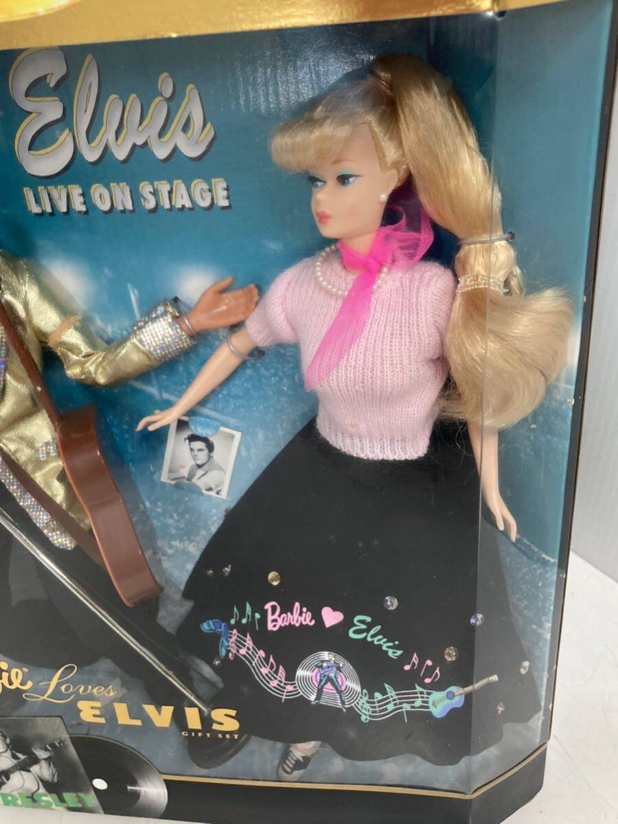 タカラ Barbie バービー人形 「Barbie Loves ELVIS」ギフトセット 当時物 未使用・保管品の画像2