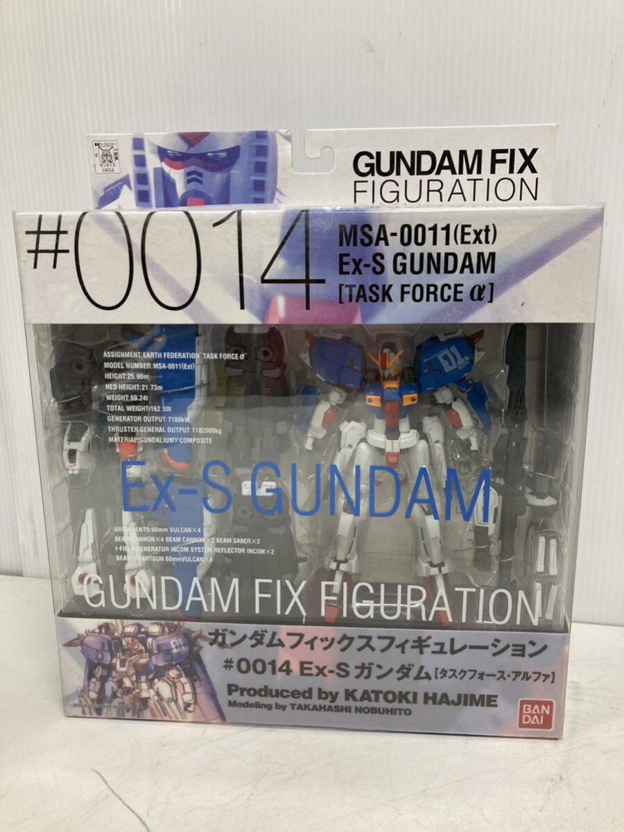 バンダイ GUNDAM FIX FIGURATION GP01ゼフィランサス　Ex-Sガンダム　2個セット　未使用・保管品_画像2