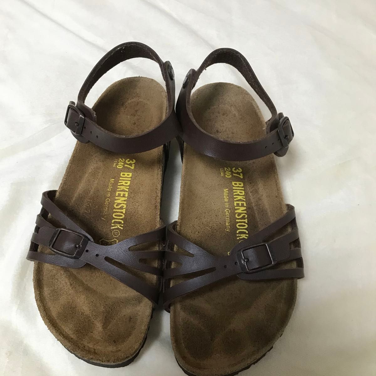 新品 BIRKENSTOCK ビルケンシュトック Bali 37 ブラウン 美品 BIRKENSTOCKビルケンシュトック BALI バリ 37 24 0