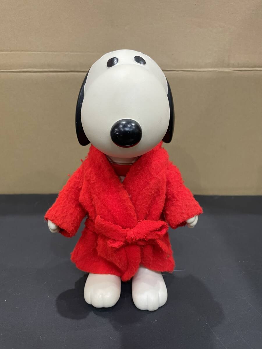 UNITED FEATURE SYND SNOOPY KTC Peanuts vintage ヴィンテージ snoopy スヌーピー 9インチドール バスローブ付き の画像2