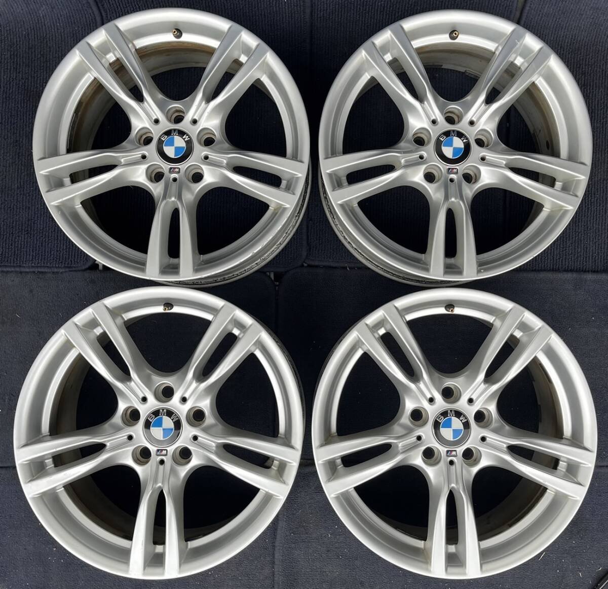 BMW 3シリーズ F30/F31 純正 18インチ ホイール4本 8J/8.5J +34/47 PCD120 ハブ径約73 No.475の画像1