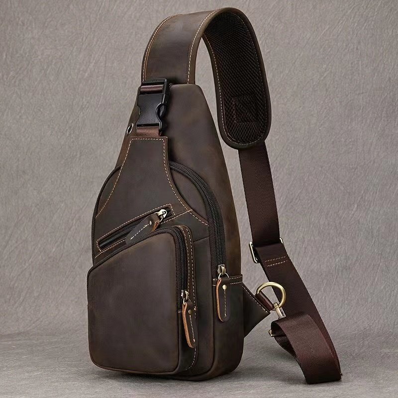  beautiful goods * men's body bag diagonal .. shoulder bag iPadmini correspondence stylish cow leather original leather shoulder .. messenger bag 