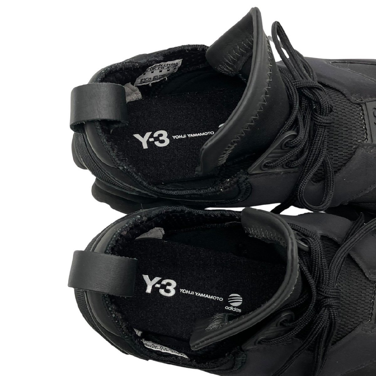 Y-3 adidas ワイスリー アディダス ヨウジヤマモト KOHNA コーナ AQ5521 Mサイズ スニーカー シューズ 靴 ブラック系 黒系 ユニセックスの画像7