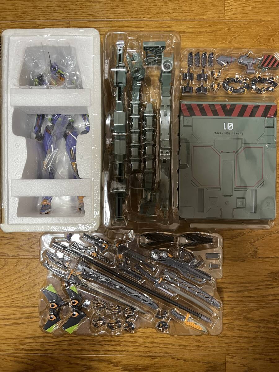 【開封済中古品】METAL BUILD エヴァンゲリオン初号機　EVA-01 TEST TYPE EVANGELION メタルビルド