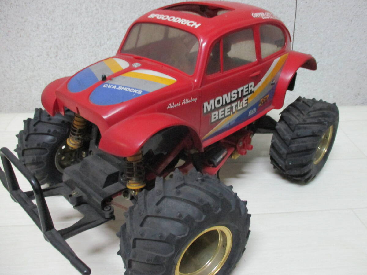 タミヤ 1/10 モンスタービートル 電動RC ラジコン ジャンクの画像3