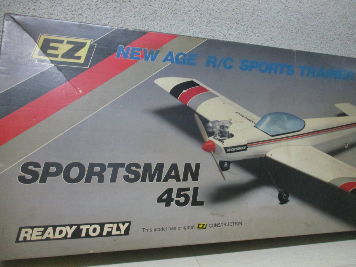 未組立 OK模型 EZ NEW AGE R/C SPORTS TRAINER SPORTSMAN 45L スポーツマンの画像2