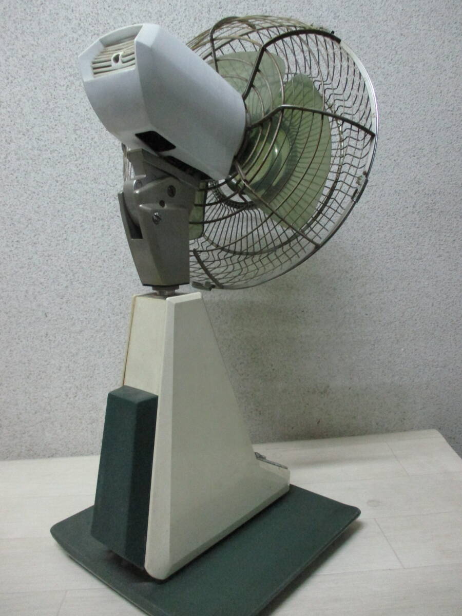 HITACHI 日立 H-625 デスク ファン 扇風機 30cm 三枚羽 緑 グリーンの画像6