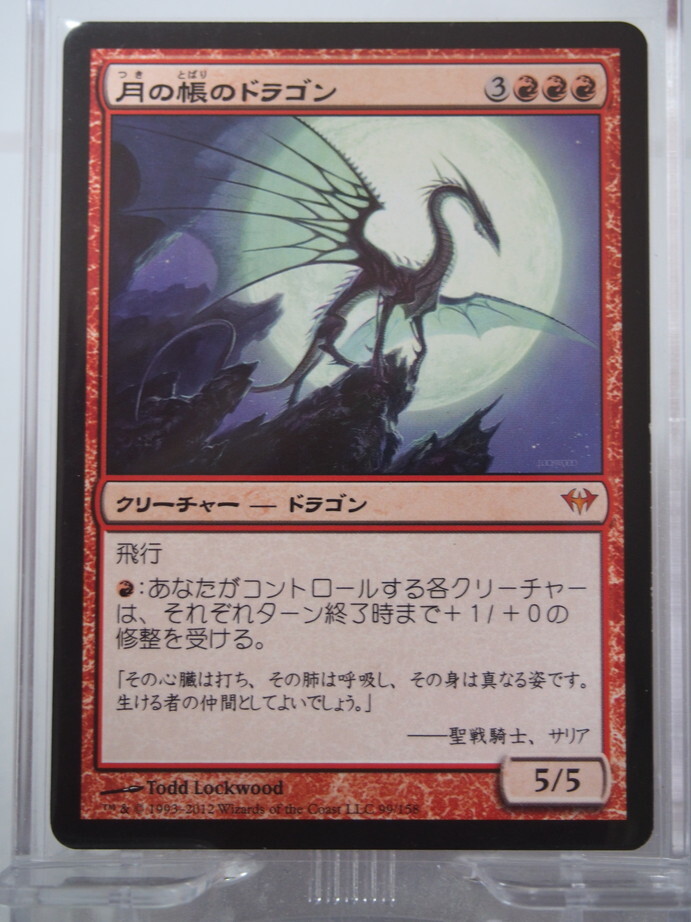 0241/月の帳のドラゴン/Moonveil Dragon/闇の隆盛【通常版】/【日本語】_画像1