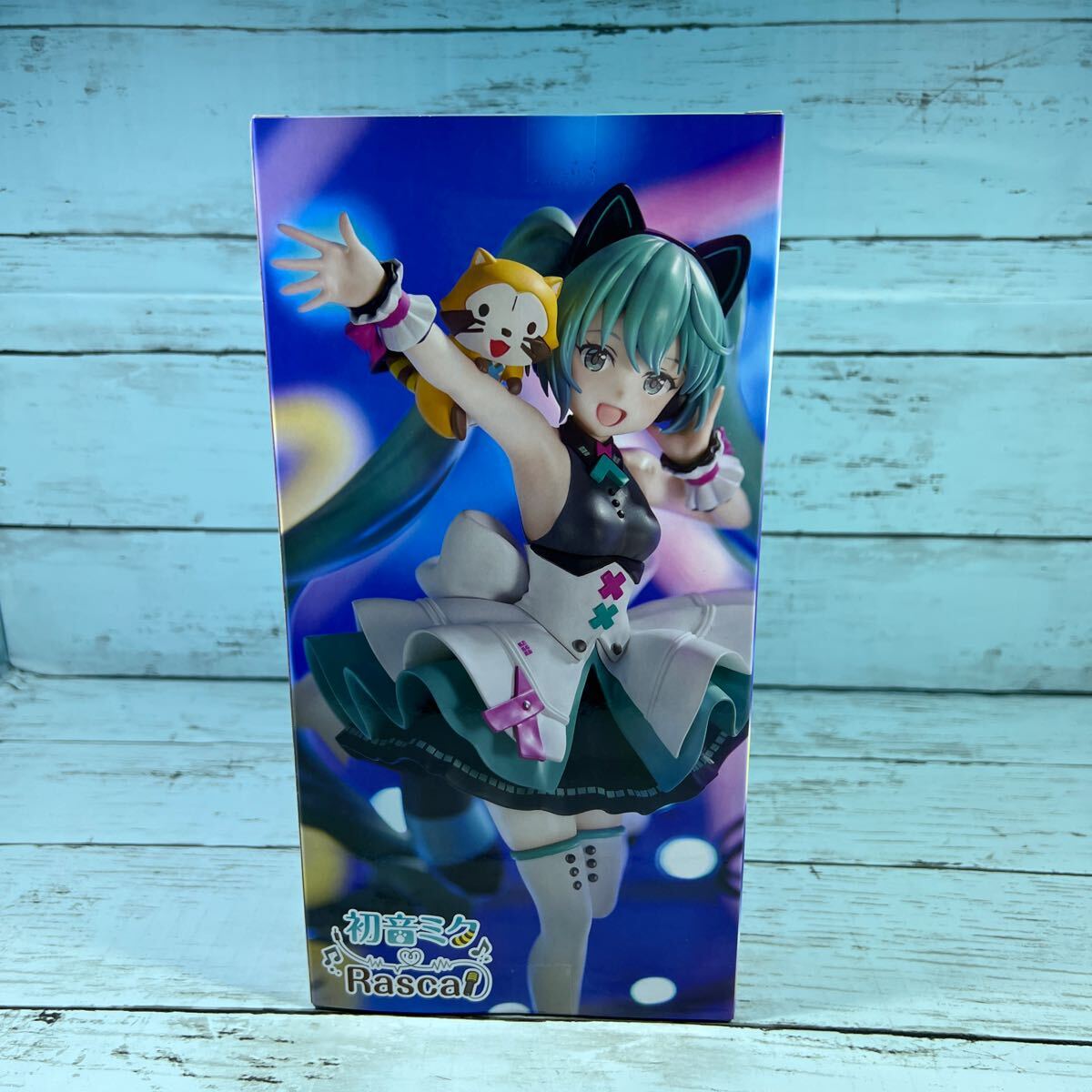 初音ミク × ラスカル Exc∞d Creative Figure サイバーフューチャー ★未開封★の画像3