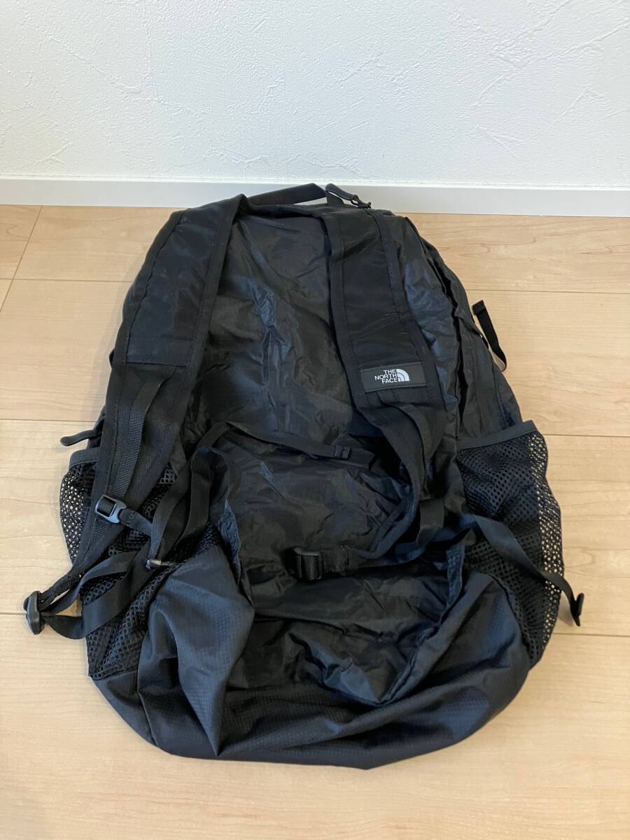 【1円〜】THE NORTH FACE Mayfly Pack 22 メイフライパック22 ノースフェイス 軽量 デイパック リュック ポケッタブル_画像2