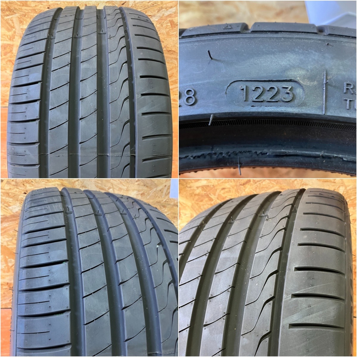 仮履きのみ！ MINERVA ミネルバ F205 275/30R19 19インチ 欧州車 VIP系 セダン スポーツカー 深リム スタンス パンク スペアの画像3