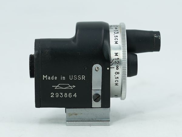 M0421【ヴィンテージ】ロシア製 ローレットファインダー 28/35/50/85/135mmの画像3