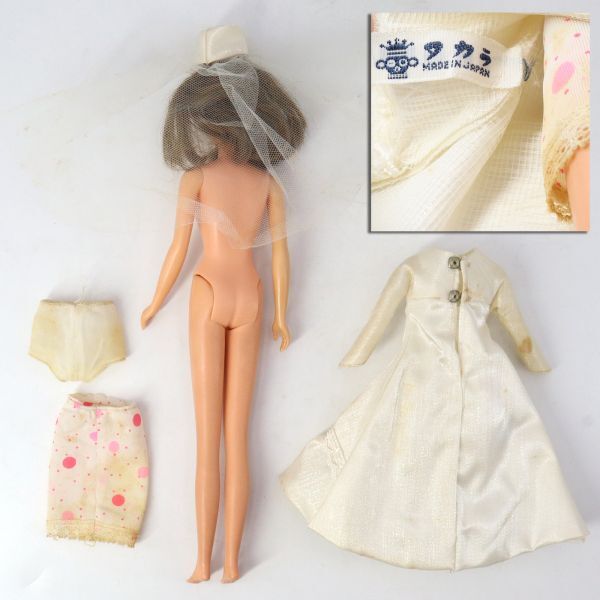 e3821【Francie/フランシー】1965 MADE IN JAPAN★MATTEL マテル社 日本製 バービーの従姉妹 昭和レトロの画像6