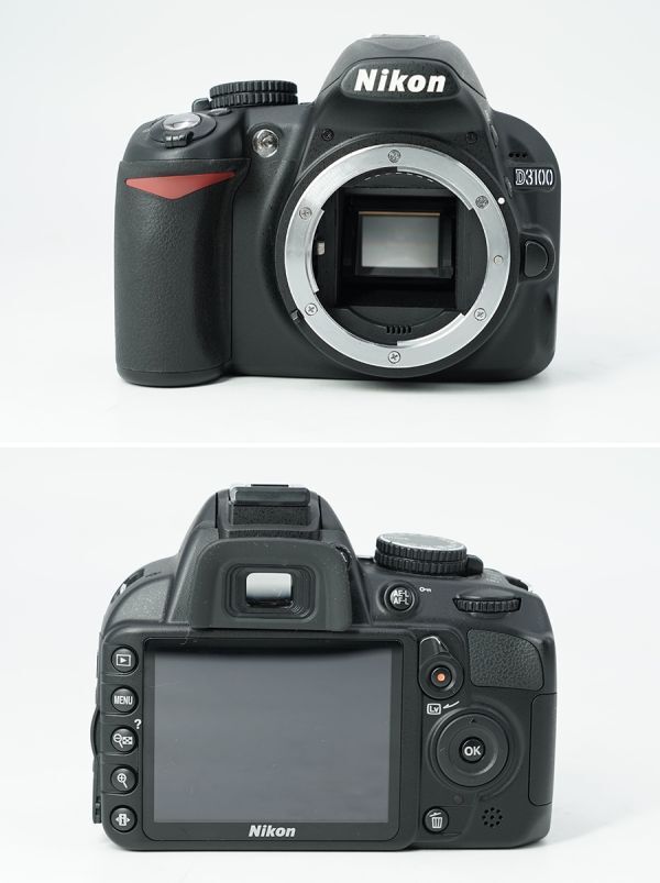 M0447【一眼レフ機】Nikon ニコン D3100＋18-55mm_画像2