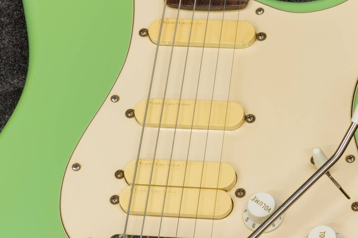 【used】Fender / Jeff Beck Stratocaster 2001 Surf Green #SZ0178093 3.79kg【TONIQ横浜】_画像7