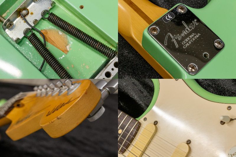 【used】Fender / Jeff Beck Stratocaster 2001 Surf Green #SZ0178093 3.79kg【TONIQ横浜】_画像9