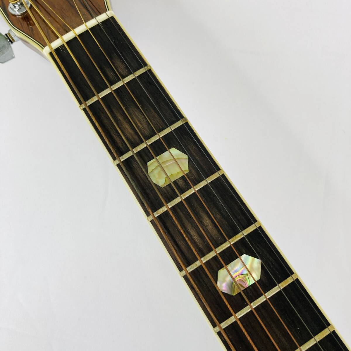 【中古】Morris モーリス FOLK GUITAR W-50 フォークギター ハードケース付の画像3