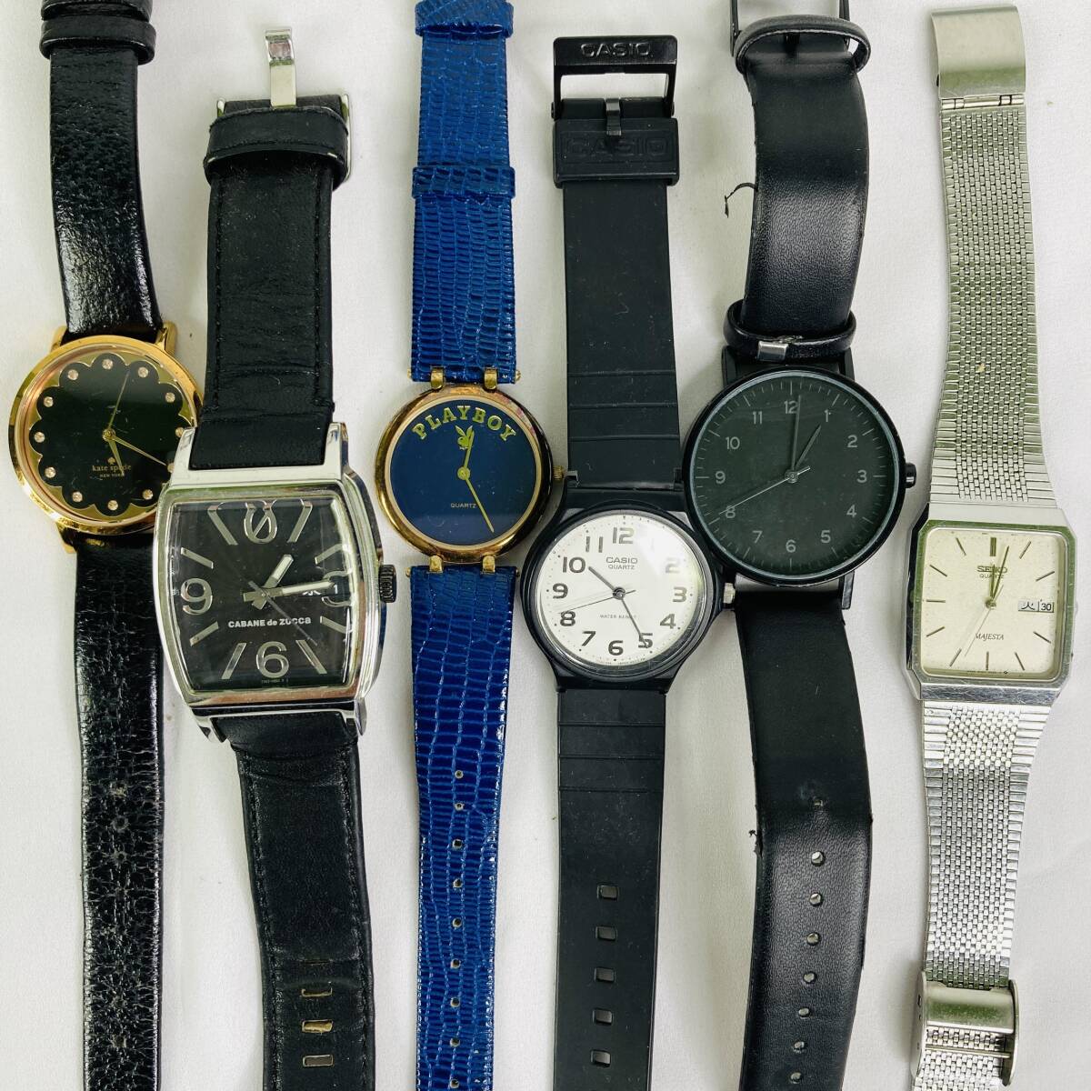 【ジャンク】 カシオ アルバ R.バレンチノ Swatch 他 メンズ レディース 腕時計 懐中時計 ブレスウォッチ まとめての画像8