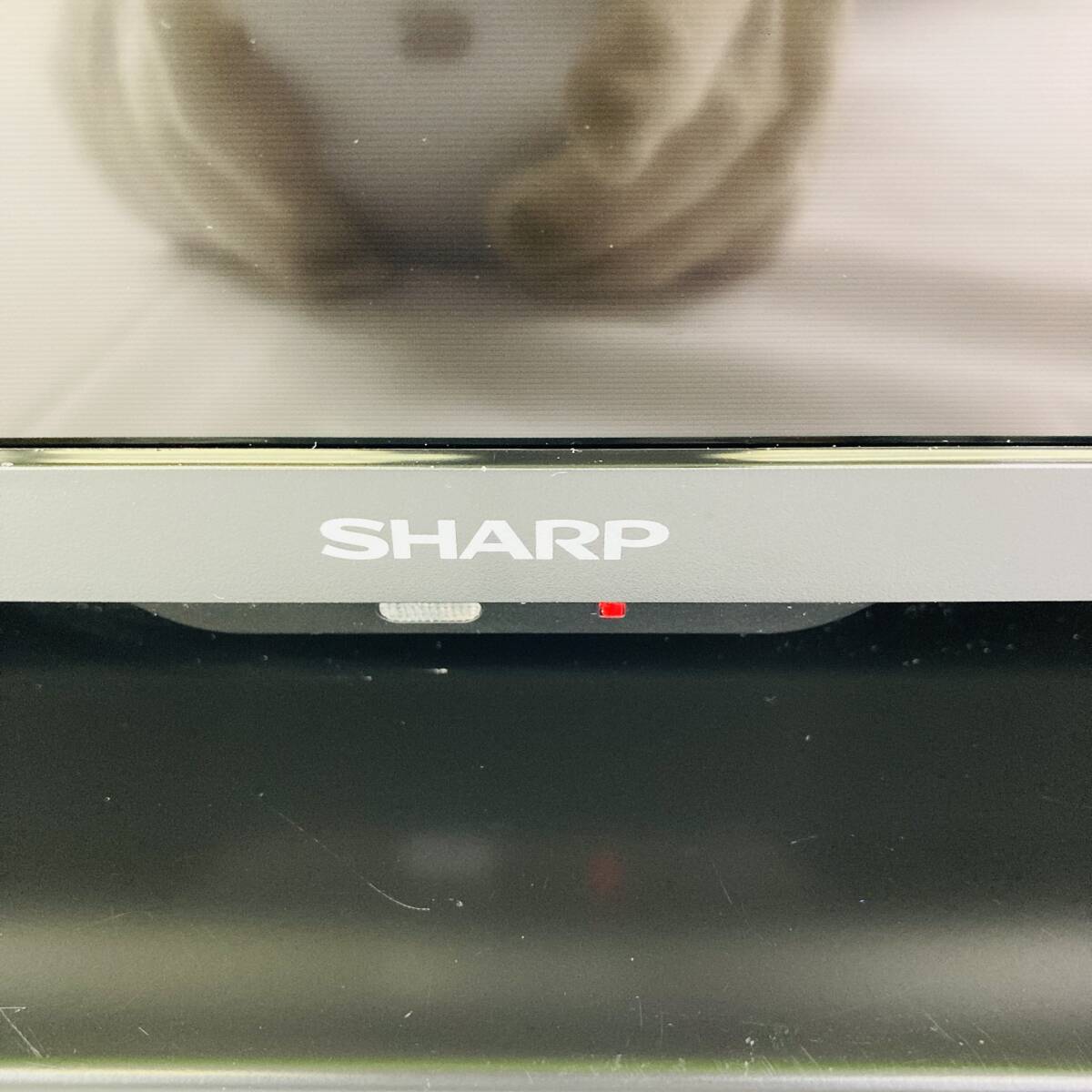 【美品】SHARP　2021年製 AQUOS アクオス　32V型 液晶テレビ　DEライン　2T-C32DE　リモコン付　ブラック