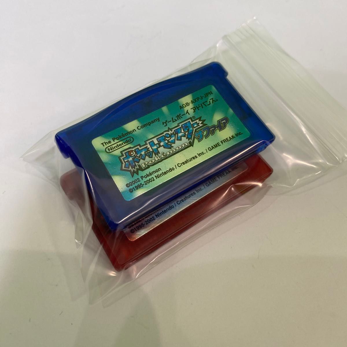 ポケットモンスター ■電池新品交換済み　ルビー　サファイア 2つセット　GBA ソフト ポケモン　ゲームボーイアドバンス　ソフト