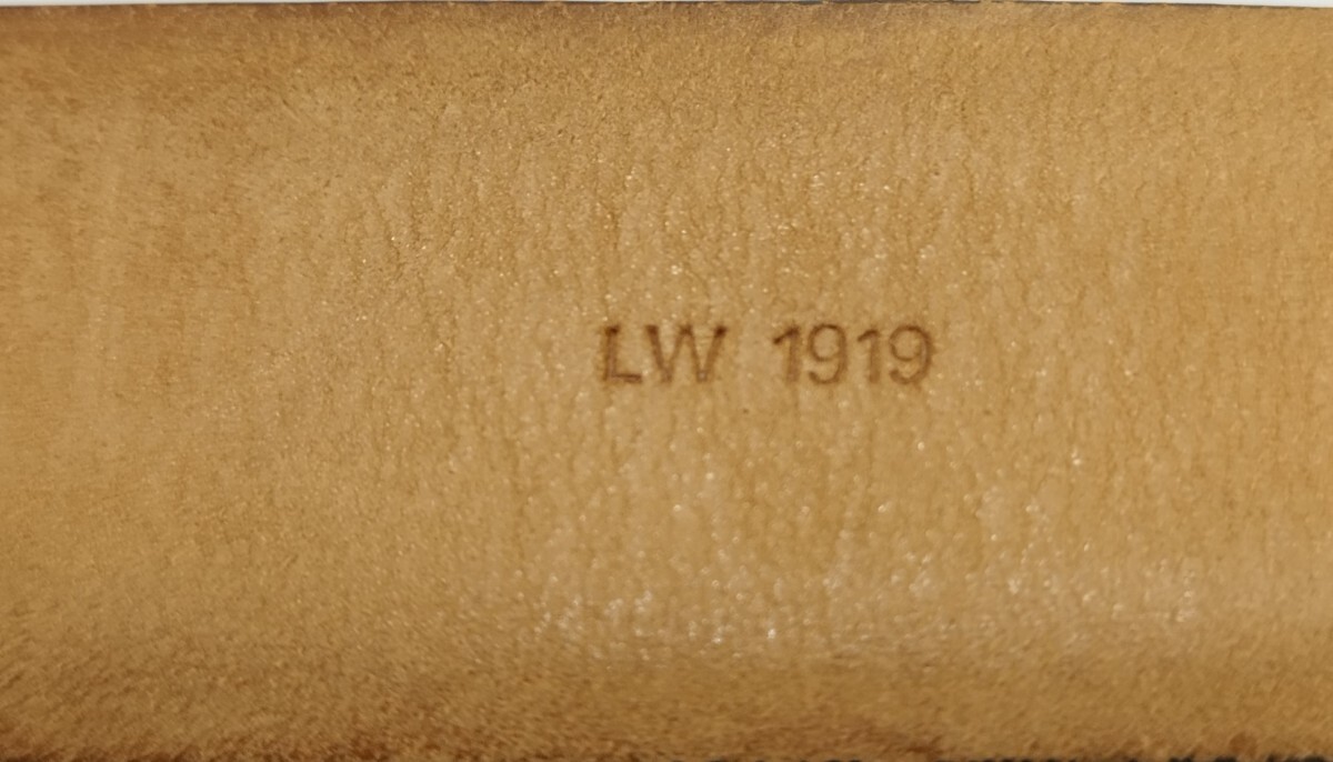 【USED品】LOUIS VUITTON/ルイヴィトン サンチュール キャレ ベルト ブラック サイズ86〜96cm 傷シワ ありの画像7