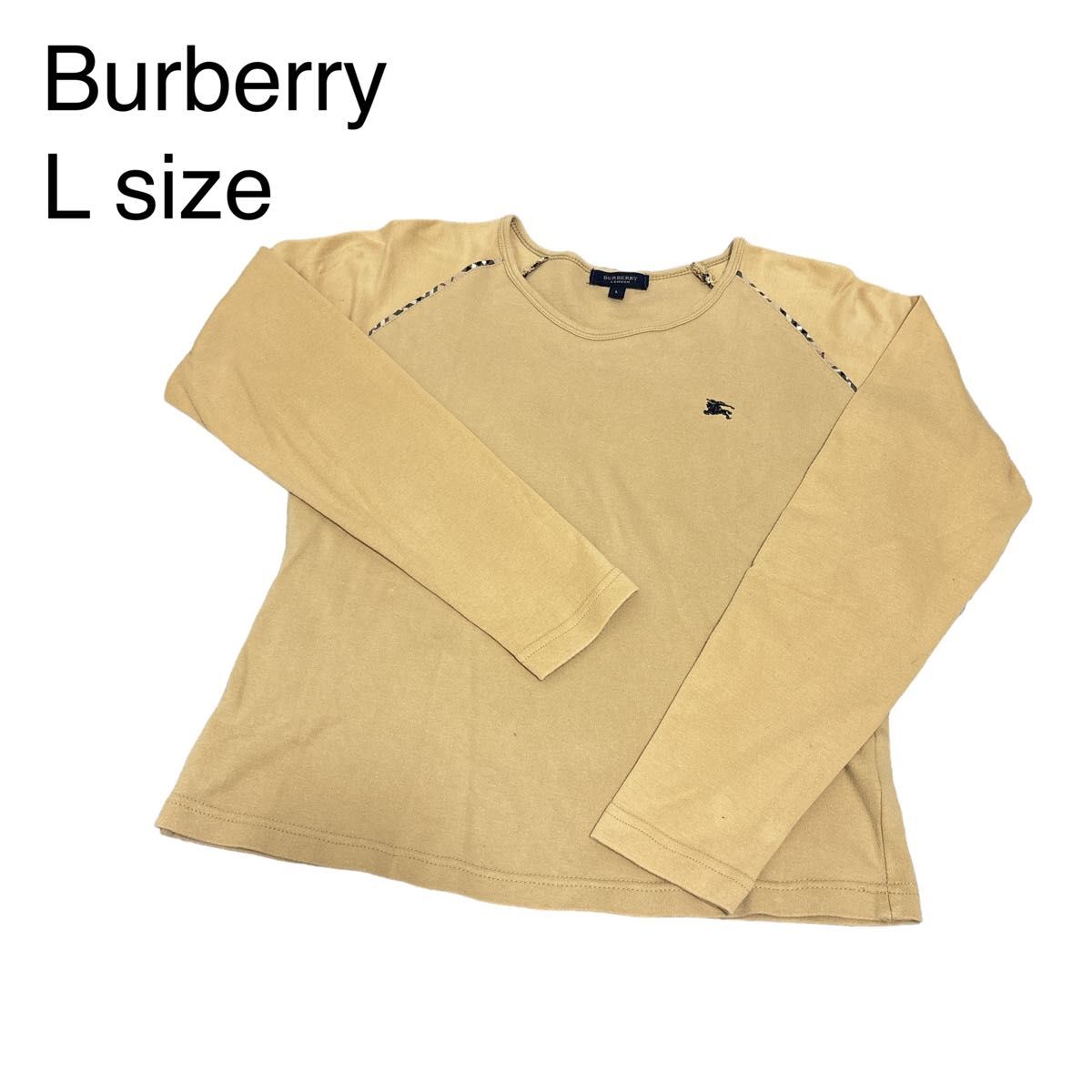 Burberry バーバリー 長袖 ロンT シンプル ワンポイント Burberry バーバリー 長袖 ロンT シンプル ワンポイント